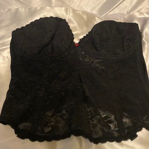 Vintage Carnival strapless bra.